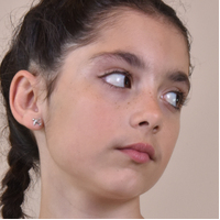 In The Air Dainty Silver Earrings