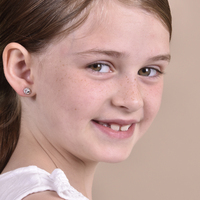 Little Puffer Fish Stud Earrings