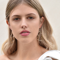 Bella Female Back Wire Hook Earrings 