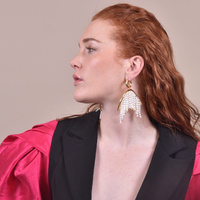Laurissa Luxury Pearl Tassel Earrings