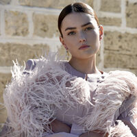 Aviva Two Tone Diamante Knot Earrings