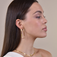 Tiffany Contemporary Flow Earrings (Gold)