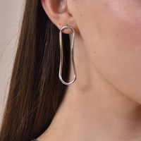 Tiffany Contemporary Flow Earrings (Platinum)