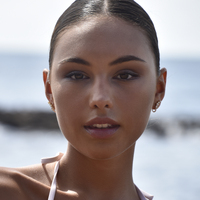 Gabrielle Pastel Diamante Climber Earrings (White)