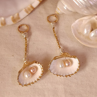 Arielle Shell Treasure Earrings