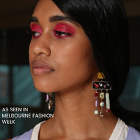 Belle Rhinestone Splash Drop Earrings