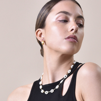 Olli Textured Sculpture Huggie Earrings (Gold Vermeil)