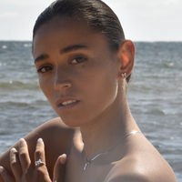 Dorita Dainty Zircon Bow Earrings