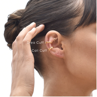 Drea Ear Contour Minimalist Cuff Earring (Single Piece)