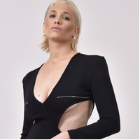 Lurice Tri-curve Tassel Drop Earrings