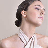 Simone Twin Loop Earrings (Gold Vermeil)