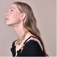 Fletcher U Earrings (Gold)