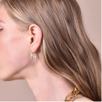 Fletcher U Earrings (Silver)