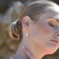 Flo Ear Contour Cuff Earring Single Piece (Gold Vermeil)