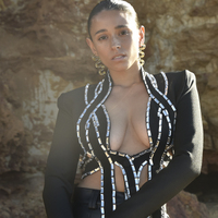 Darya Artsy Wave Earrings (Yellow)