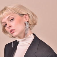 Luciana Crystal Diamante Earrings