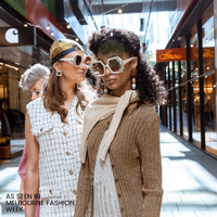 Giulia Wooden Drop Earrings (my ears are pierced)