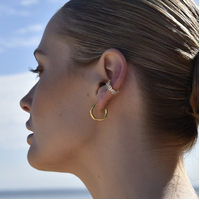 Bria Austrian Zircon Cuff Earring (Single Piece)