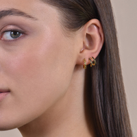 Eos Gold Filled Dainty Hoop Earrings