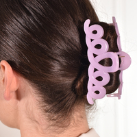 Lolanthe Chic Lilac Hair Claw - Large