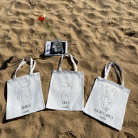 She Is Aries Eco Zodiac Muse Tote Bag