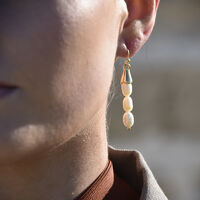 Loire Pearl Drop Earrings 