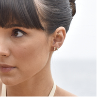 Zia Dainty Opal Stud Earrings