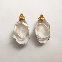 Rosalyn Coastal Devine Pearl Hoop Earrings (my ears are pierced)