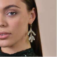 Bexley Sparkle Coral Runway Earrings