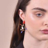 Margot Born Unique Artsy Statement Earrings