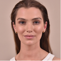 Karah Gold Vermeil Dainty Hoop Earrings