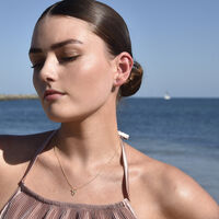 Taurus Helix Screw Back Earring (Gold Single Piece)