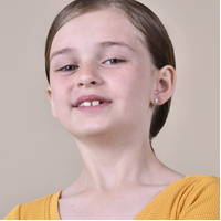 Little Broccoli Dainty Stud Earrings (Silver)