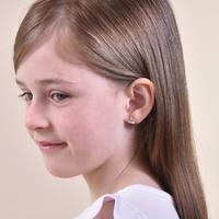 Little Princess Dainty Crown Earrings