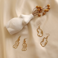 Bella Female Back Wire Hook Earrings 