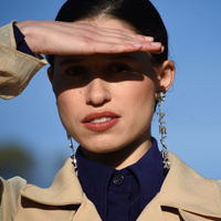 Never Still Crystal Diamante Earrings (my ears are pierced)