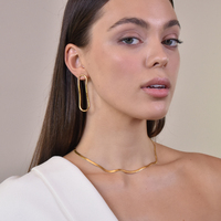 Tiffany Contemporary Flow Earrings (Gold)