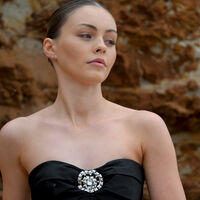 Pisces Artisan Zirconia Pavé Stud Earrings (Silver)