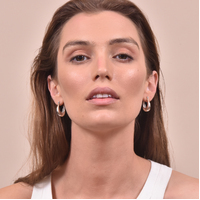 Paloma Solid Silver Bowl Earrings