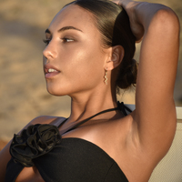 Bambie Serpent Drop Earrings (Gold)