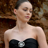 Taurus Artisan Zirconia Pavé Stud Earrings (Silver)