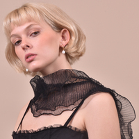 Adley Pearl Drop Earrings (Gold Vermeil)