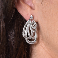 Alora Glamour Ready Zircon Loop Earrings