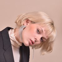 Luciana Crystal Diamante Earrings