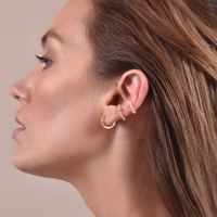Arya Gold Filled Dainty Hoop Earrings