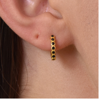 Eos Gold Filled Dainty Hoop Earrings