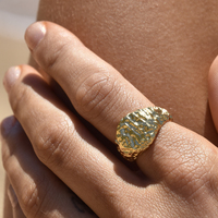 Marion Artisan Textured Open Ring