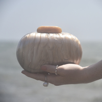 Benoite Artsy Resin Clutch 