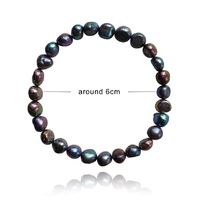 Amaya Original Noir Pearl Bracelet
					
