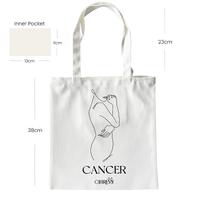 She Is Cancer Eco Zodiac Muse Tote Bag